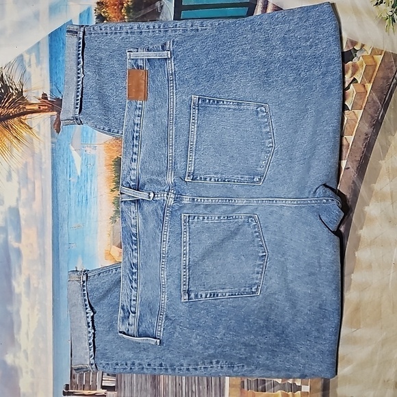Madewell Slouchy Boyfriend High Waisted Jeans Plus Size 37 New - Picture 9 of 10
